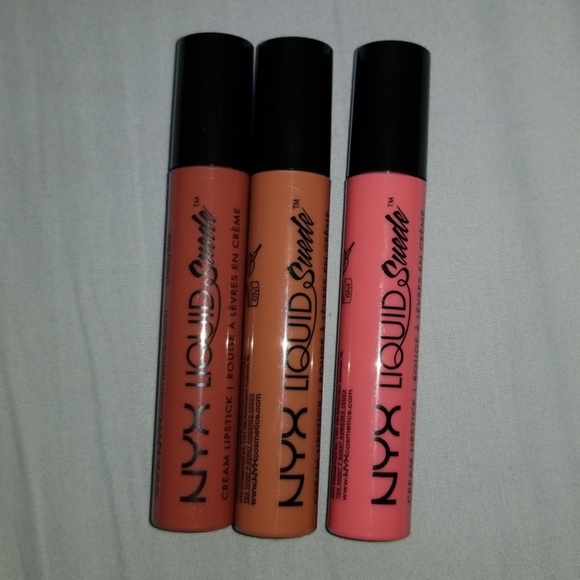 NYX Other - NYX Liquid Suede cream lipstick bundle